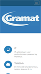 Mobile Screenshot of gramat.be